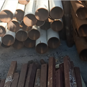 ikinci el sanayi borusu kalın spiral boru geniş çaplı demir boru (Mukavemet yüksek)