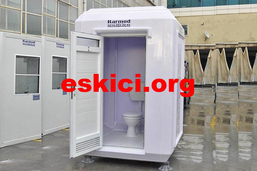 Çıkma seyyar wc kabin