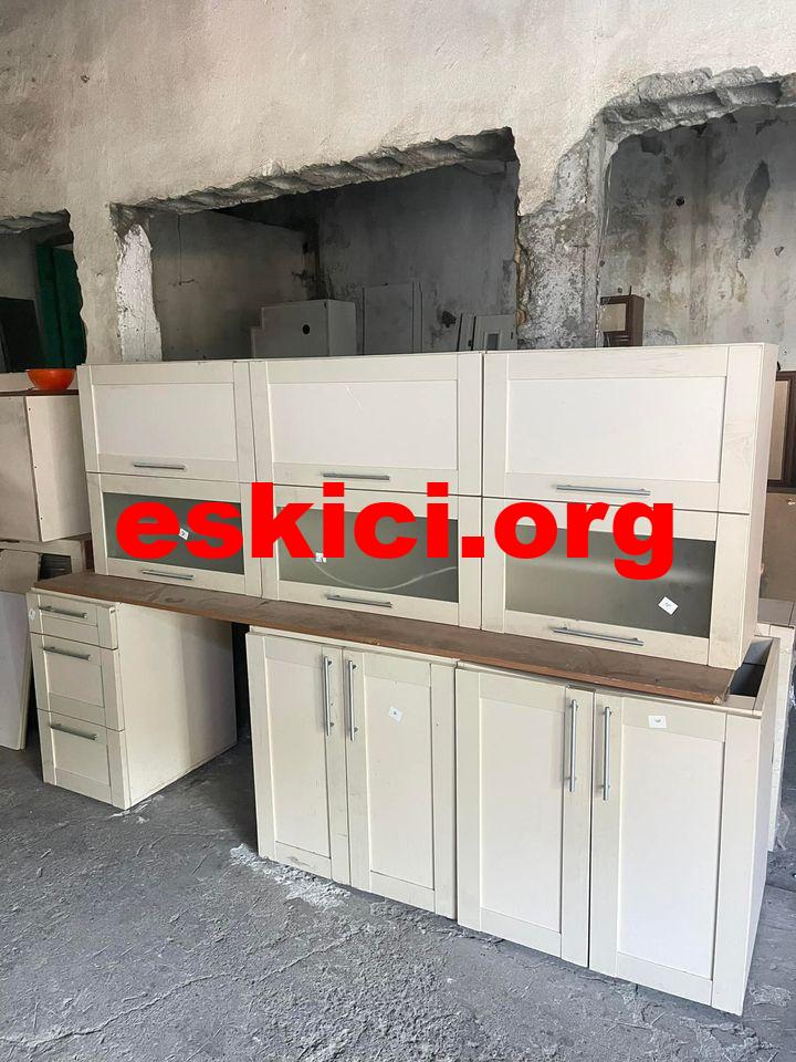 Yeni sökülmüş eksiksiz çıkma mutfak dolabı tam takımı