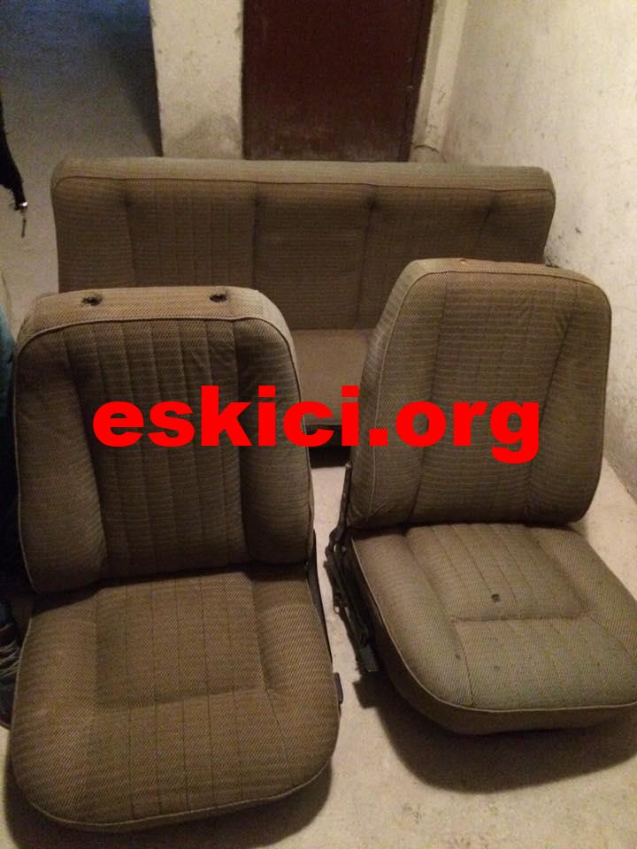 Dosta gider ön arka takım çıkma şahin koltuk 750TL 2 ön arka takım şahin koltuk