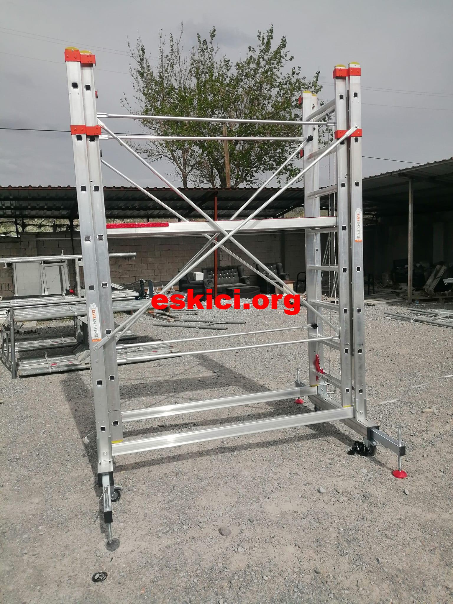 2.el mobil alüminyum iskele