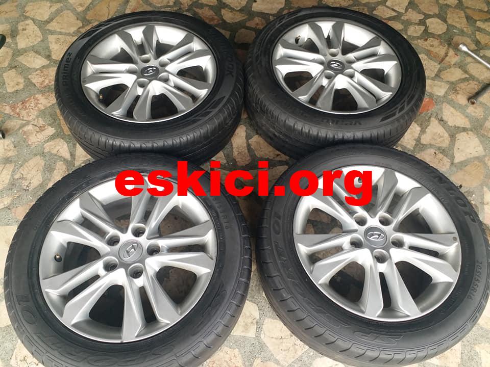 Çıkma hyundai jant tamamıyla orjinal 800 TL