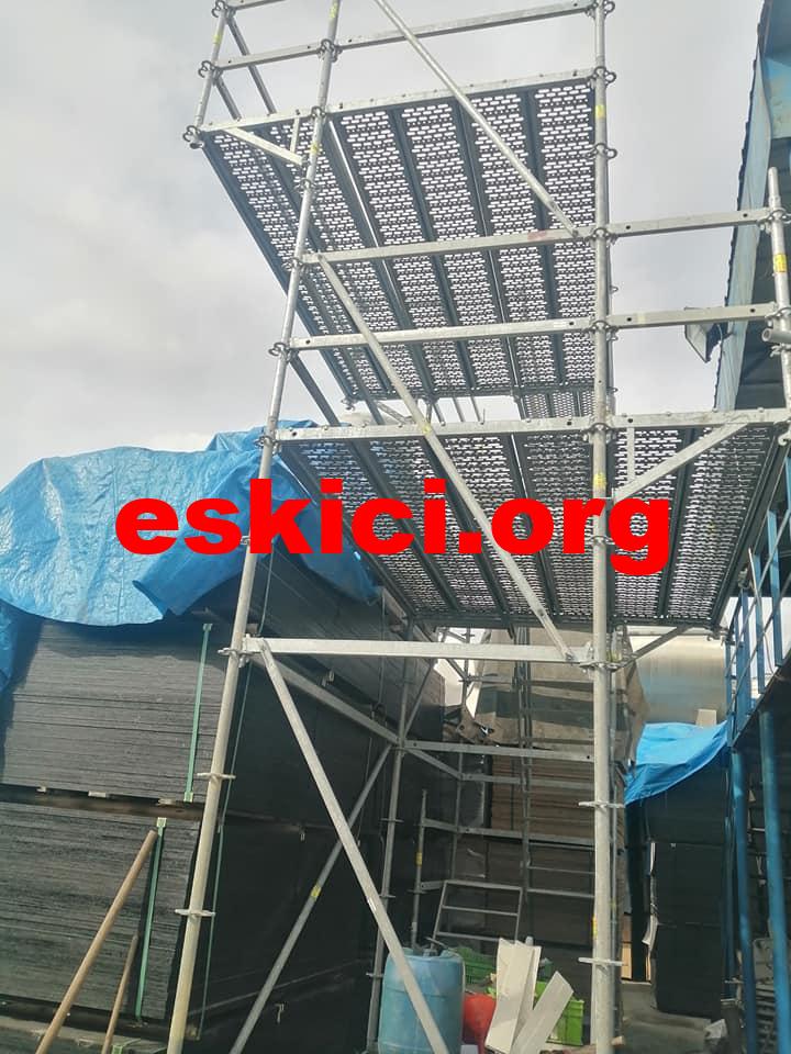 Çıkma peri platform ucuz fiyata iskele