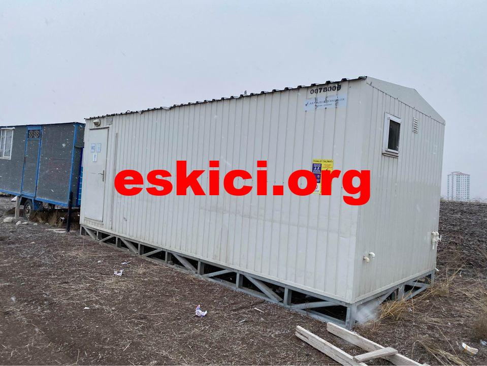 Kullanılmış konteyner