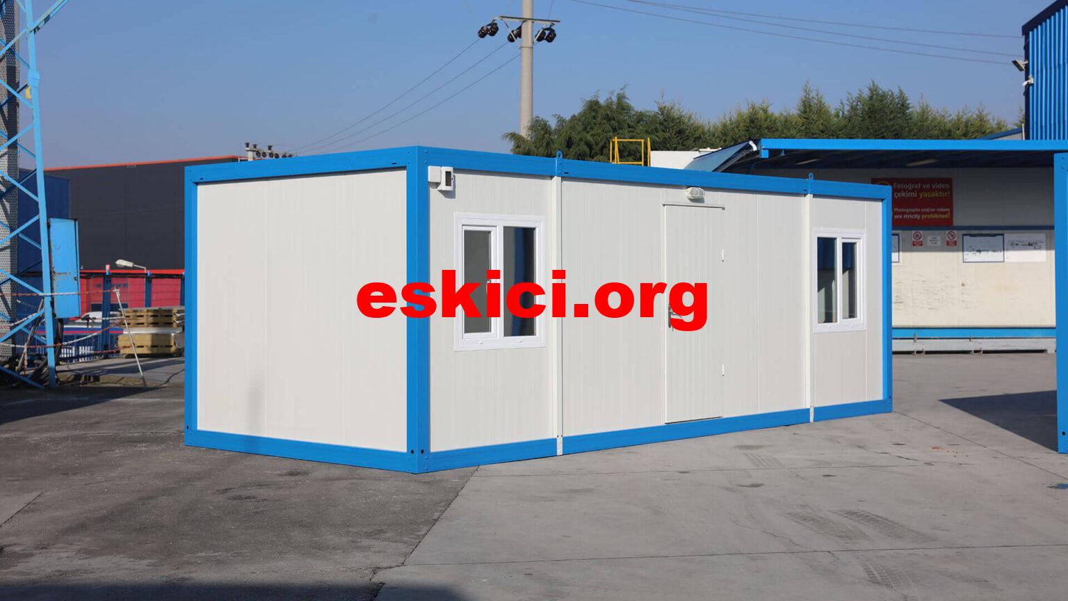 ÇIKMA KONTEYNER EV ISI YALITIMLI TUVALETİ VAR 1 çıkma konteyner ev