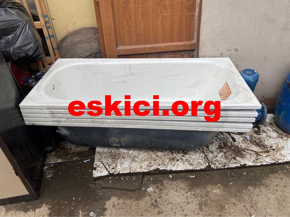 Çıkma küvet çelik banyo küveti