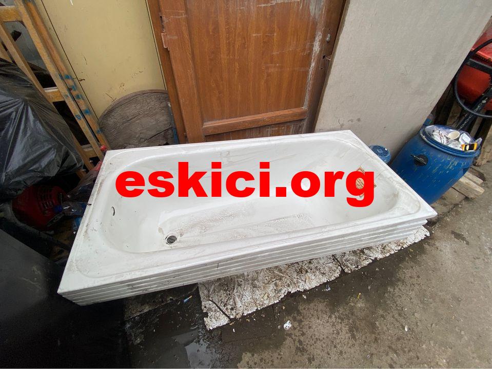 Çıkma küvet çelik banyo gömme küveti