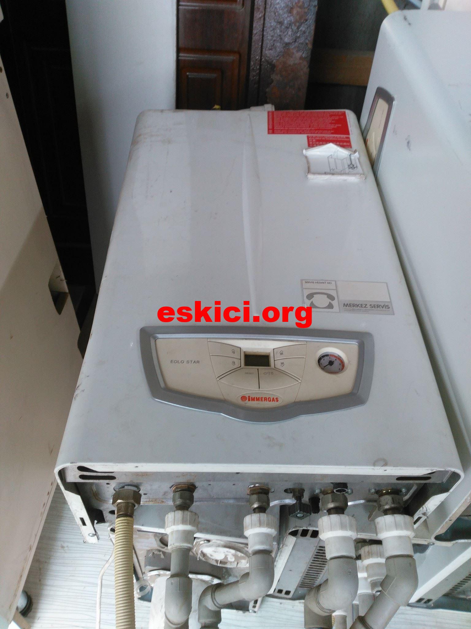 Eski çıkma kombi 5 adet kentsel dönüşüm kombisi