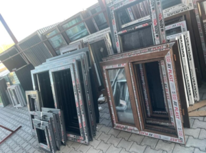 Hemen her ebatta çıkma pimapen pencere (Kentsel dönüşüme giren bina) 17 Wc pvc kapı pencere ikinci el değişik ölçülerde çıkma pencereler!