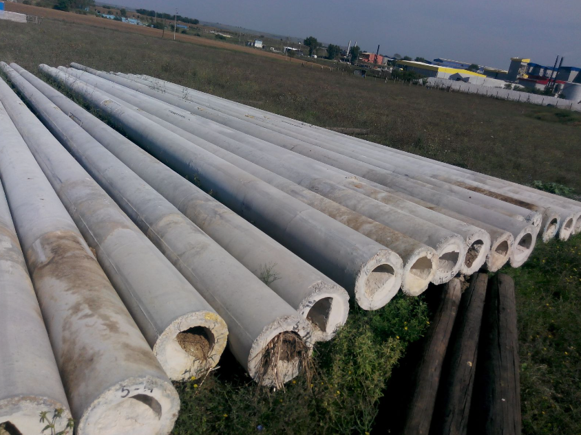 Ucuz, yeni söküldü çıkma beton elektrik direği